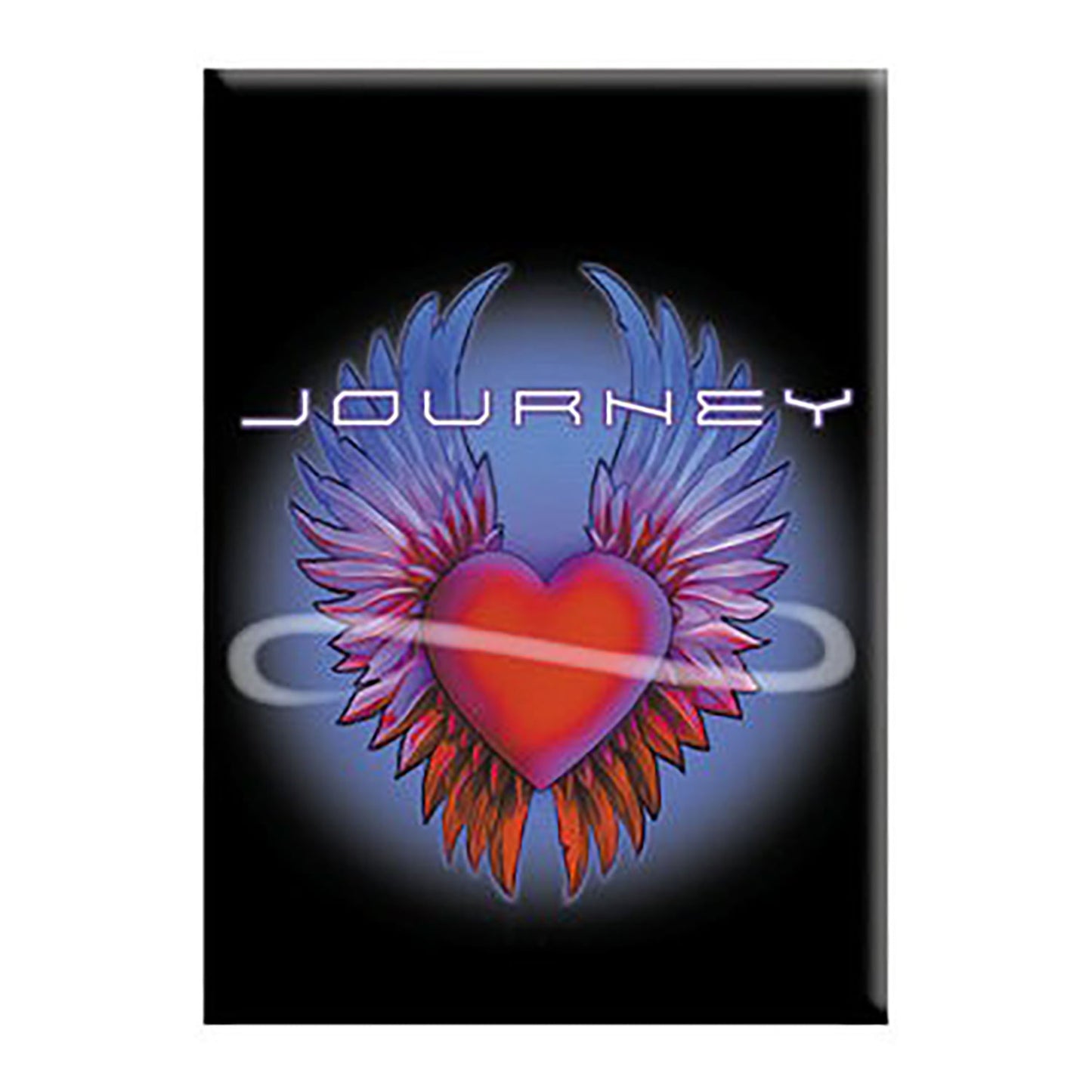 Journey Heart Magnet Front