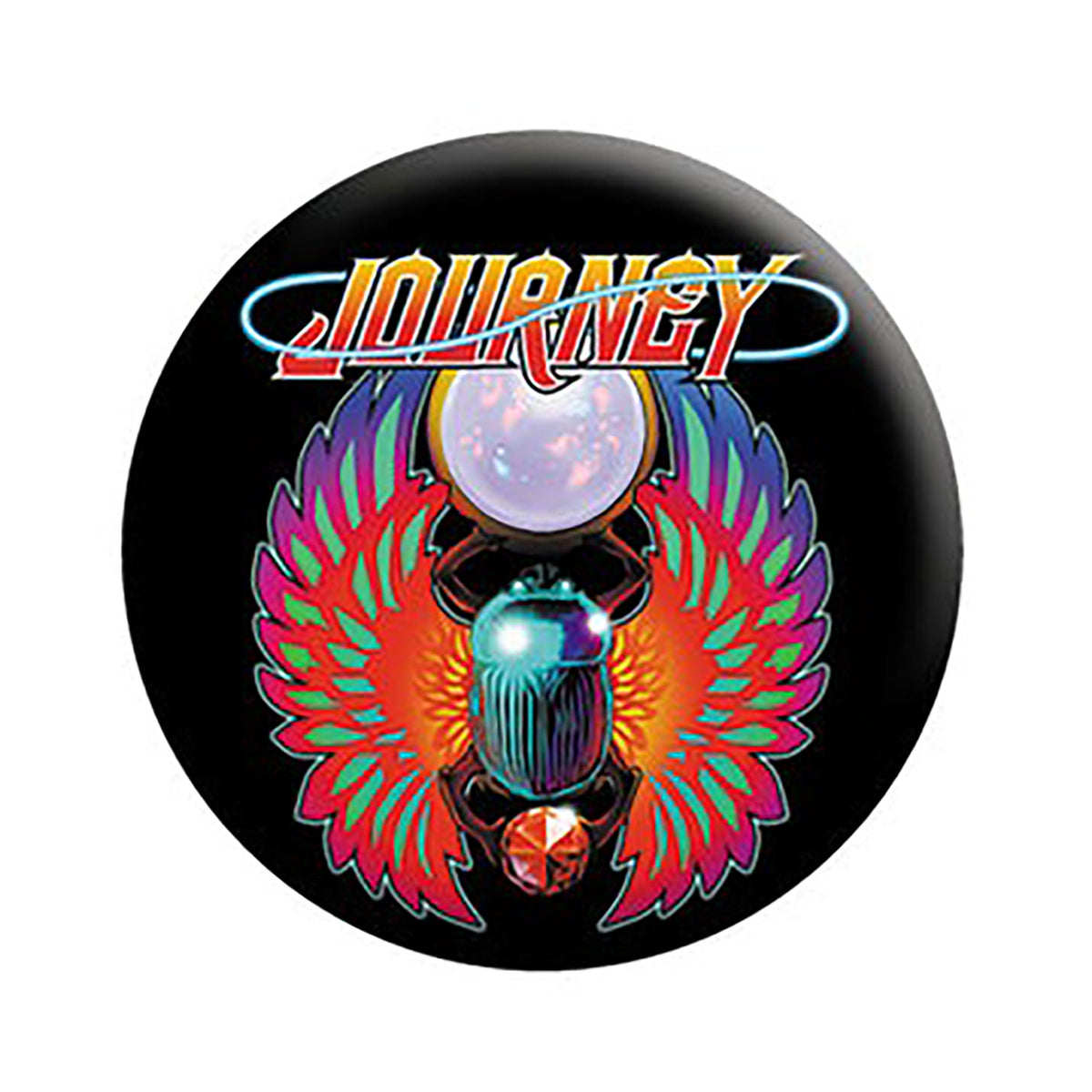 Journey Scarab Button Front