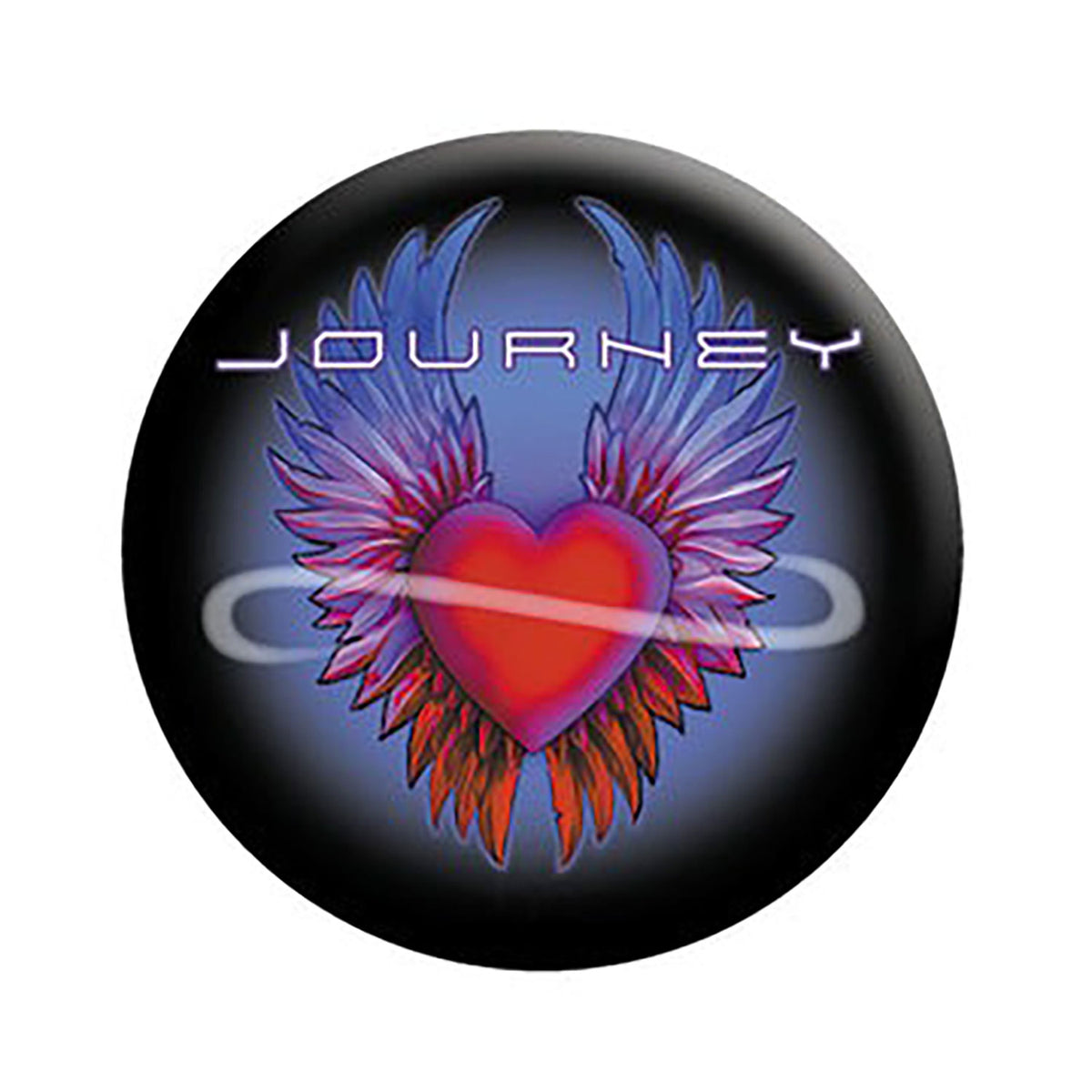 Journey Heart Button Front