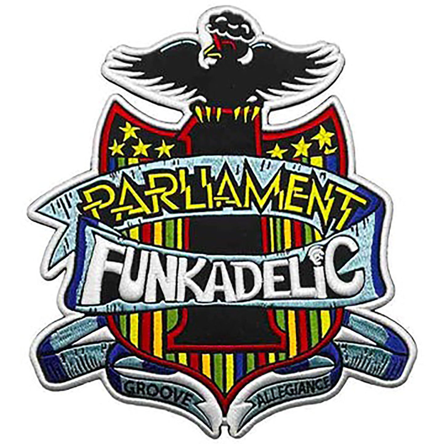 Parliament George Clinton Crest Back Patch Front