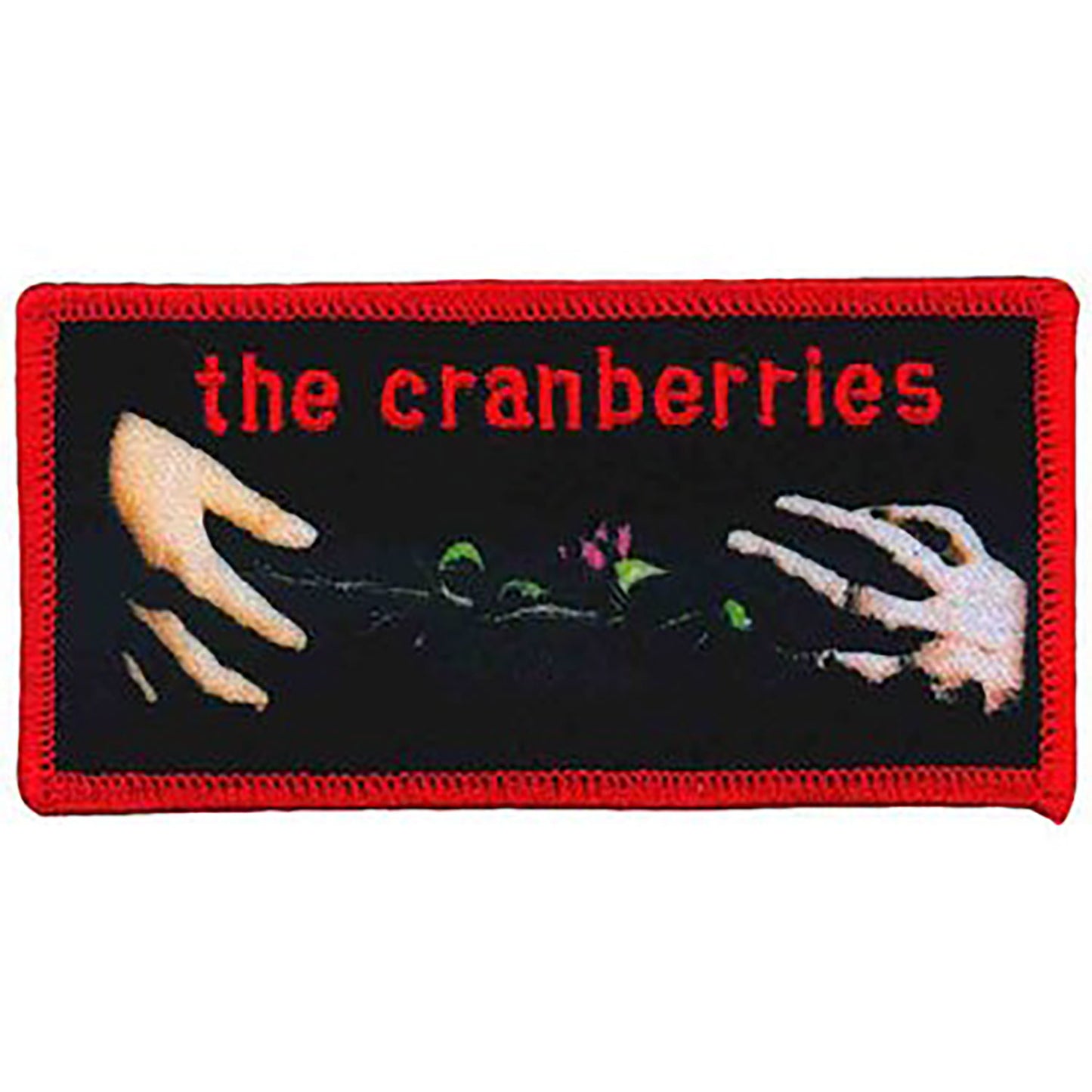 The Cranberries Linger Embroidered Patch Front