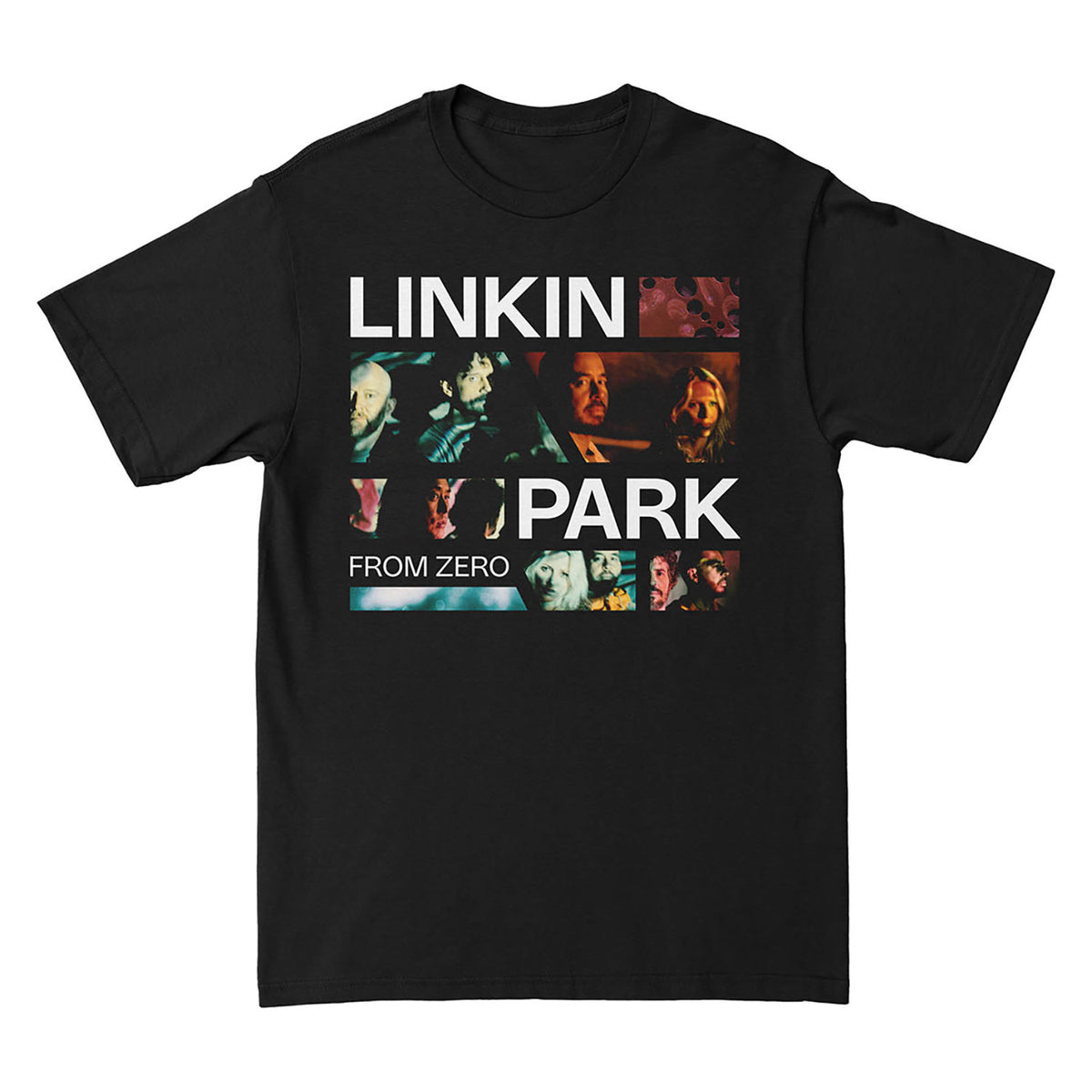 Linkin Park From Zero Photo Grid T-shirt Front