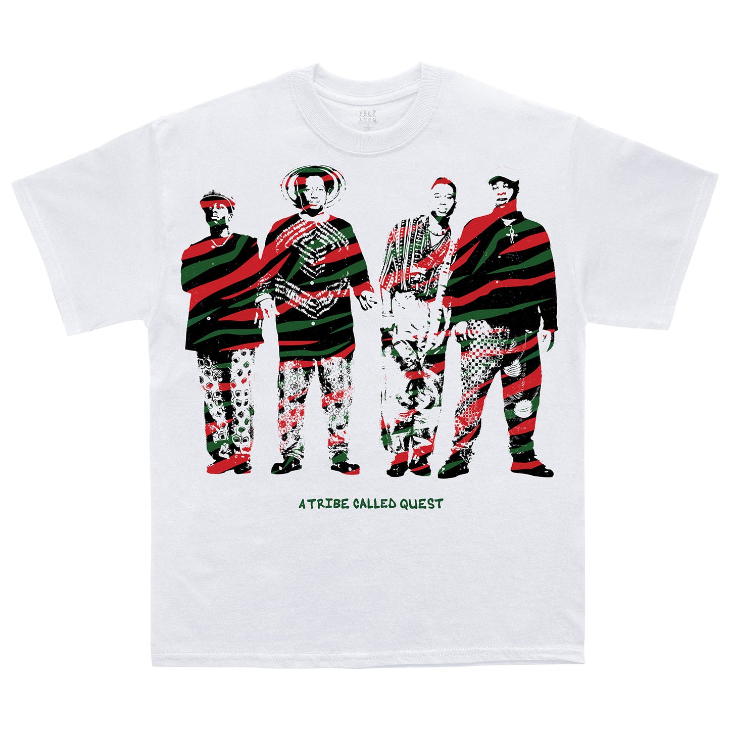 A Tribe Called Quest Twirl Group Photo T-shirt Front