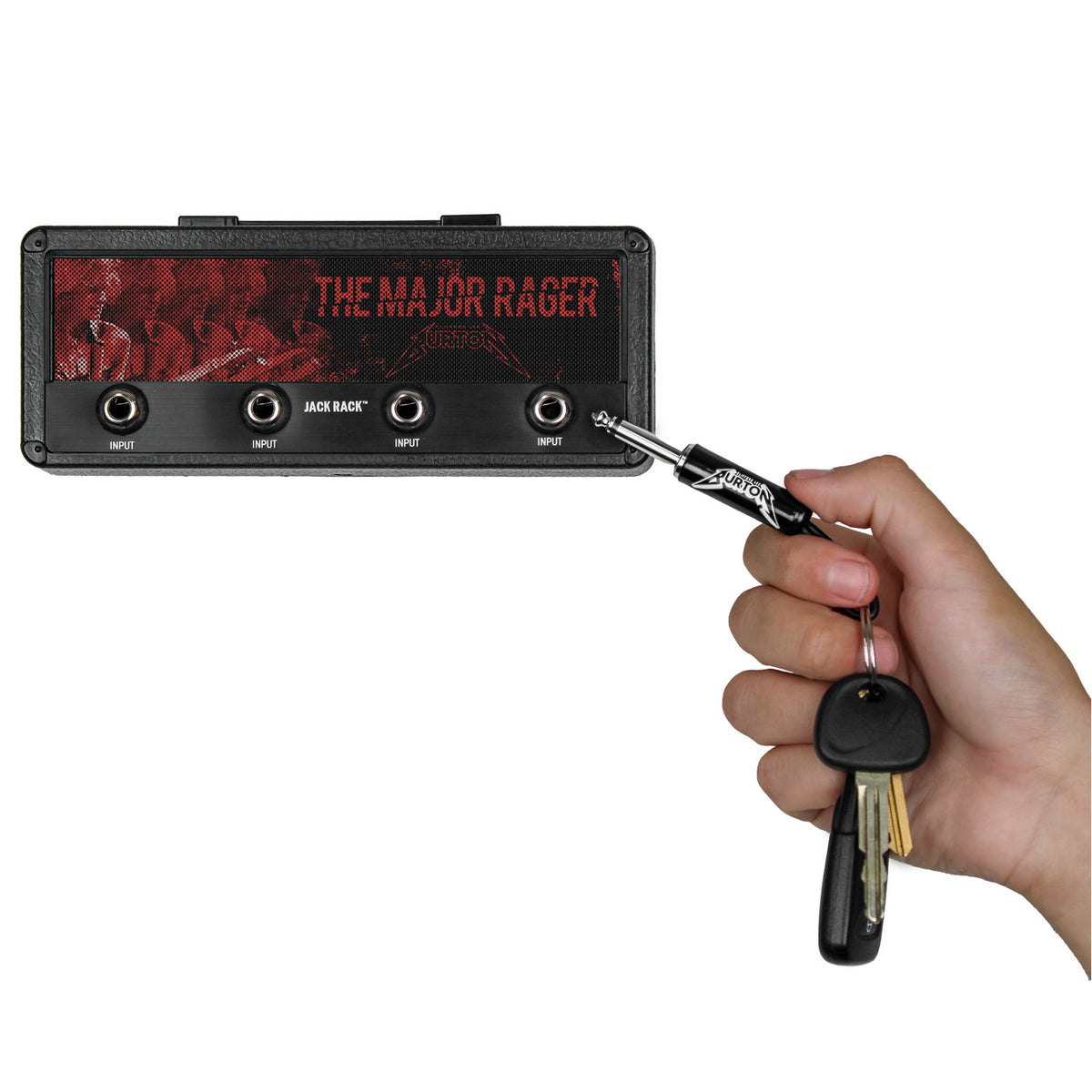 Metallica Cliff Burton Magnetic Jack Rack Collector Items Back