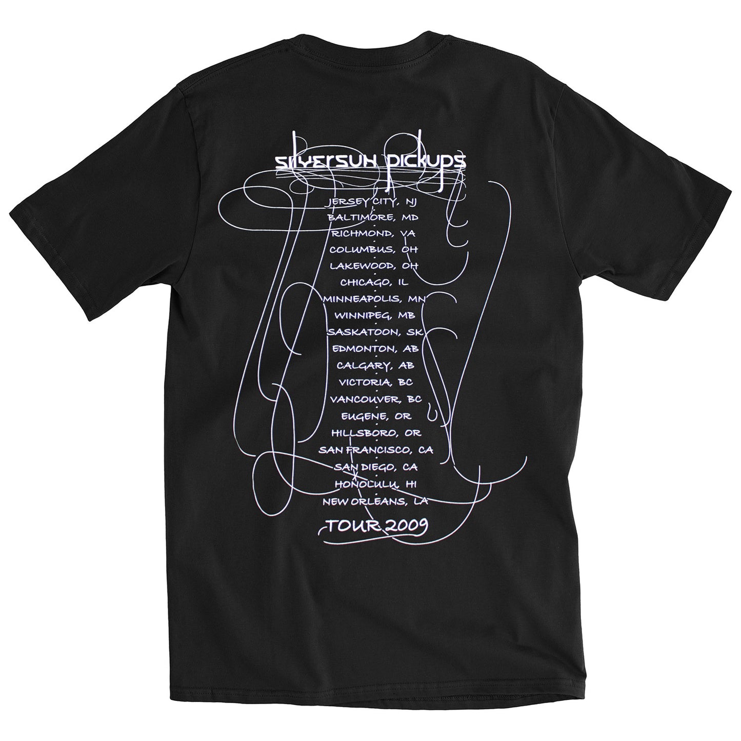 Lines 2009 Tour Slim Fit T-shirt