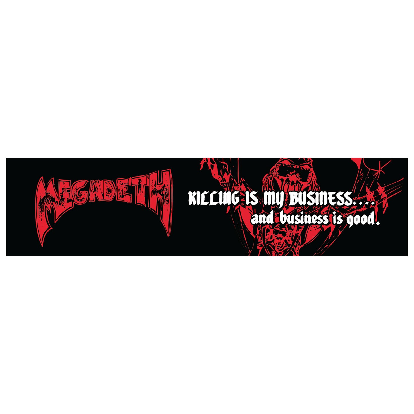 Megadeth Red Skull KIMB Collector Items