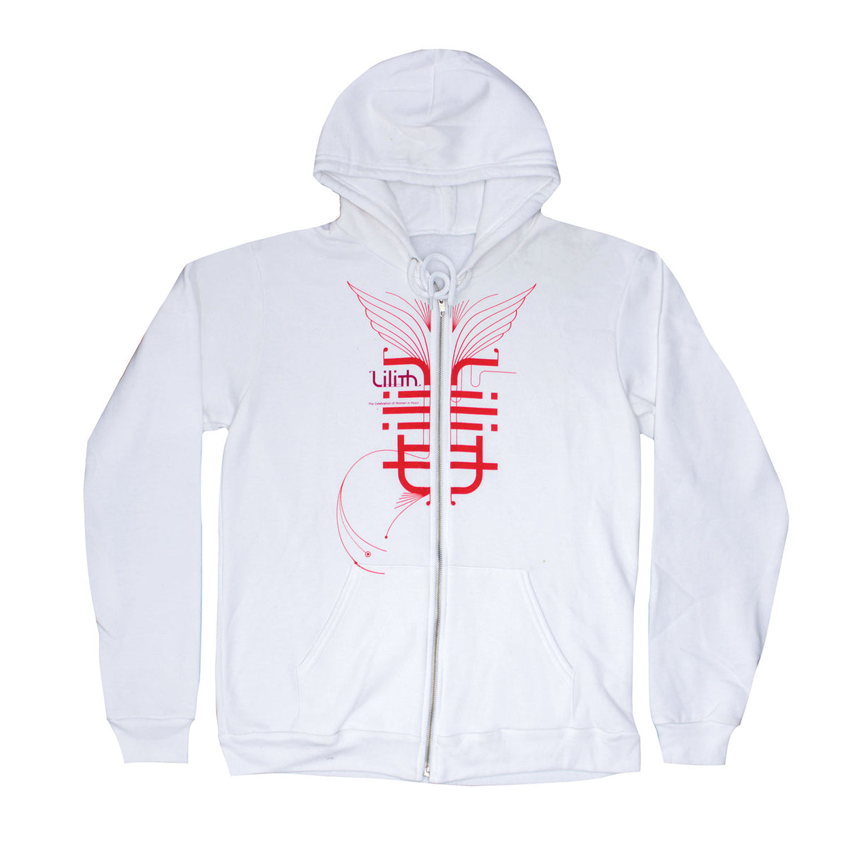Lilith Fair Lilith The Celebration of Women in Music Zippered Hooded Sweatshirt Front