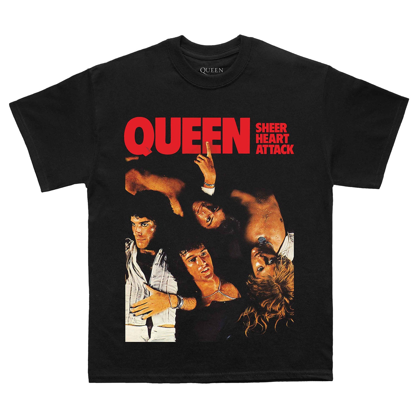 Queen Sheer Heart Attack T-shirt Front