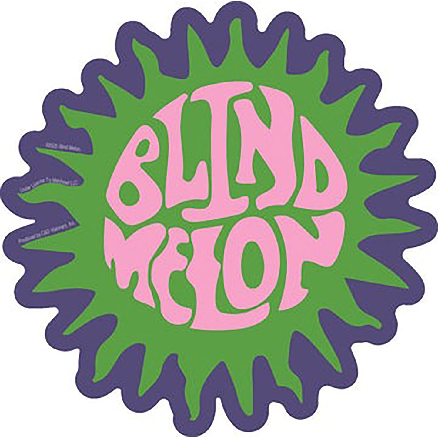 Blind Melon Logo Sticker Front