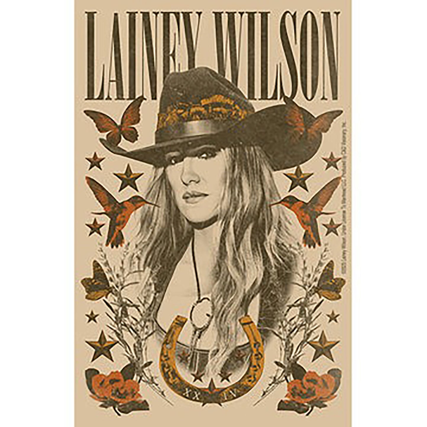 Lainey Wilson Birds Sticker