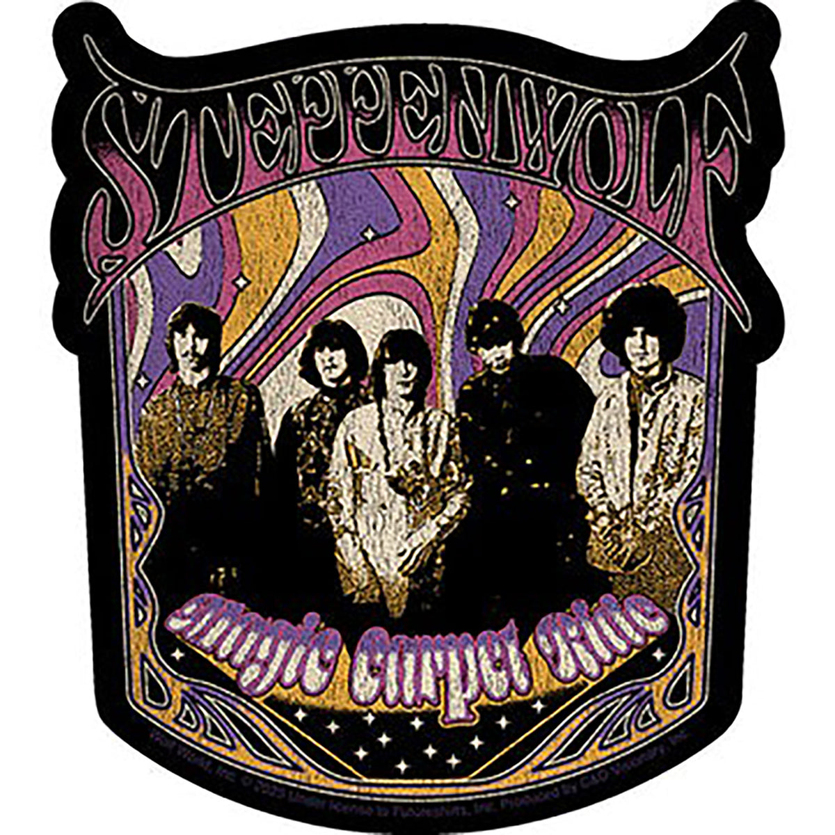 Steppenwolf Magic Carpet Sticker Front