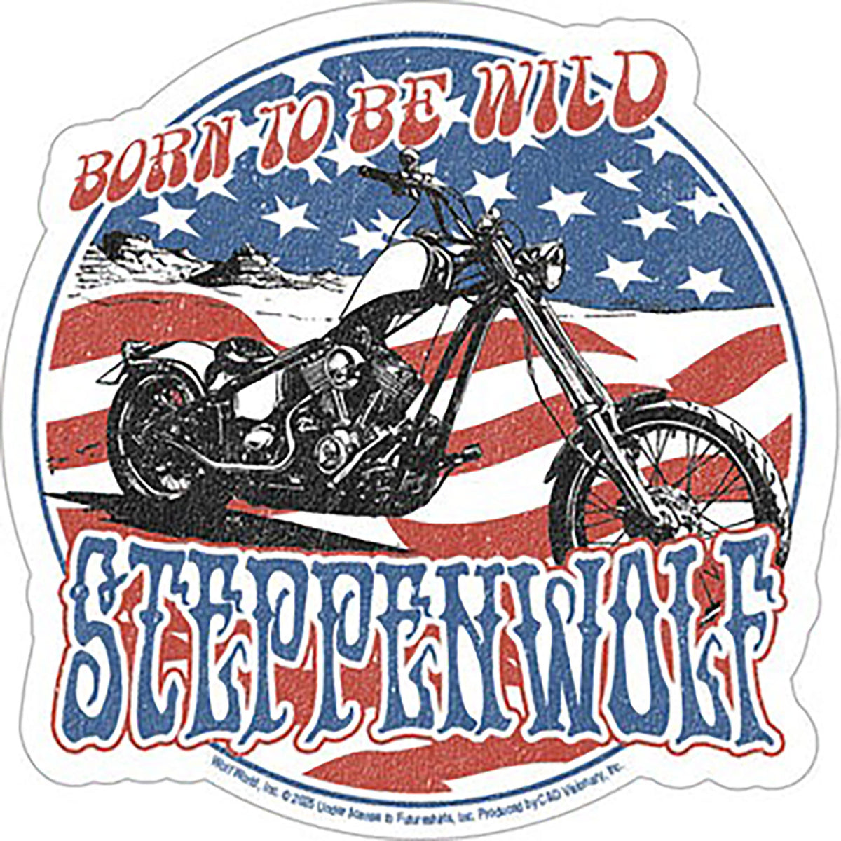 Steppenwolf Wild Sticker Front