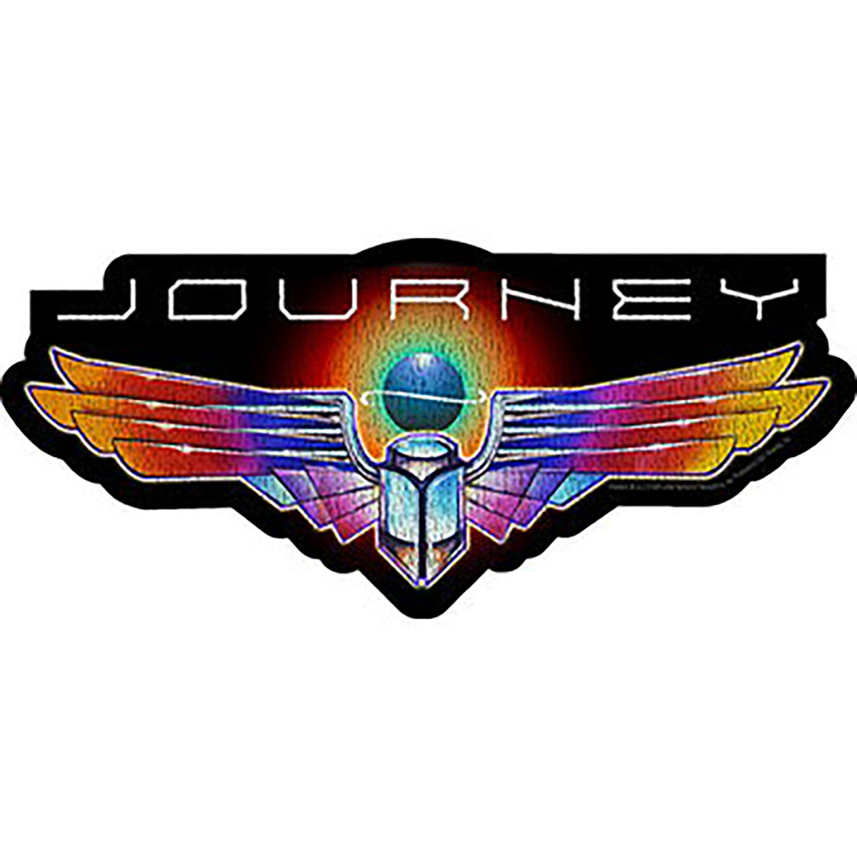 Journey Wings Sticker Front