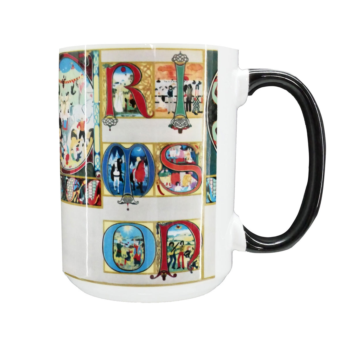 King Crimson Lizard Coffee Mug Back