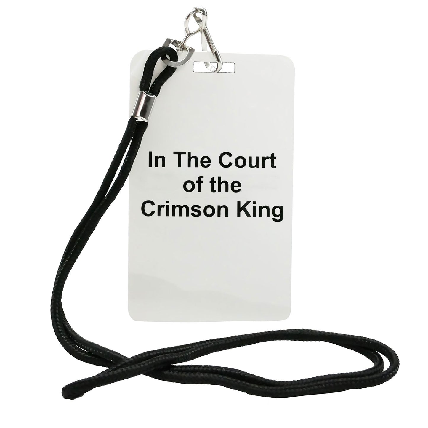 King Crimson In The Court of the Crimson King Lanyard Back
