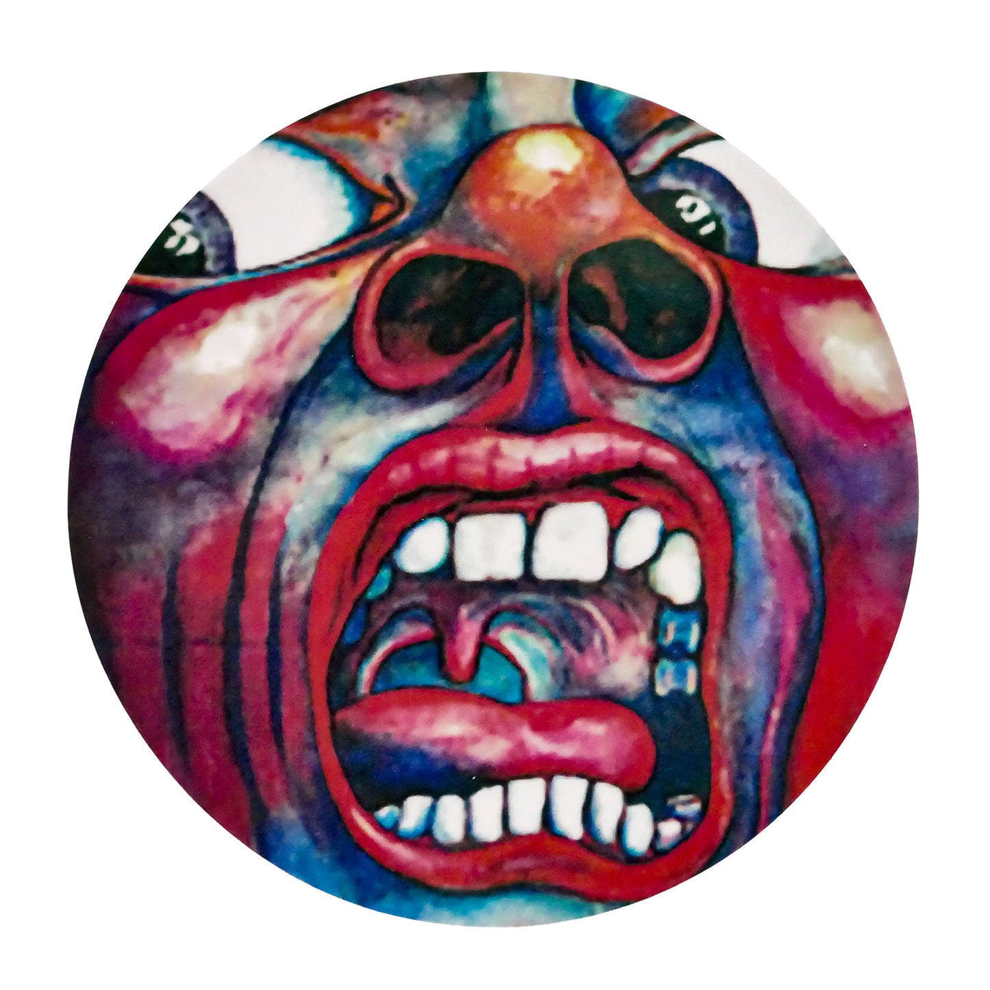 King Crimson In The Court Of The Crimson King Sticker Front