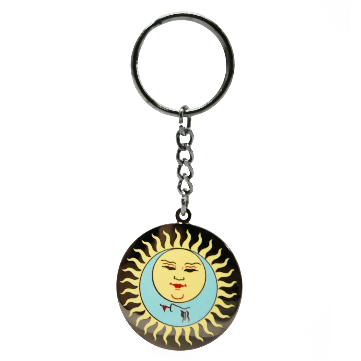 Larks' Tongues In Aspic Metal Key Chain