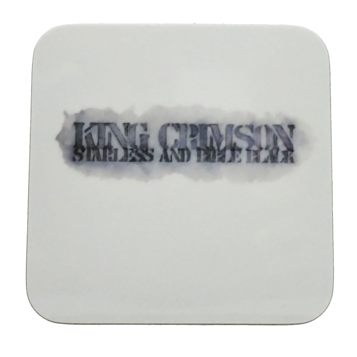 King Crimson Starless And Bible Black Coaster Front