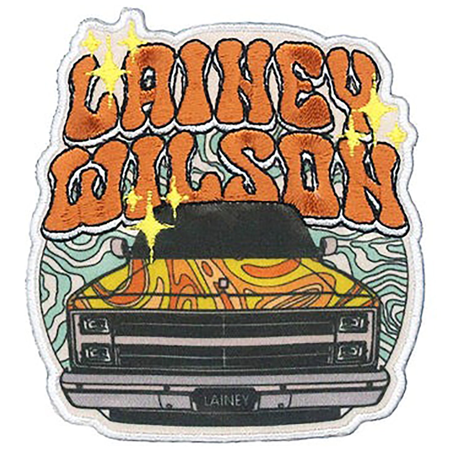 Groovy Truck Embroidered Patch