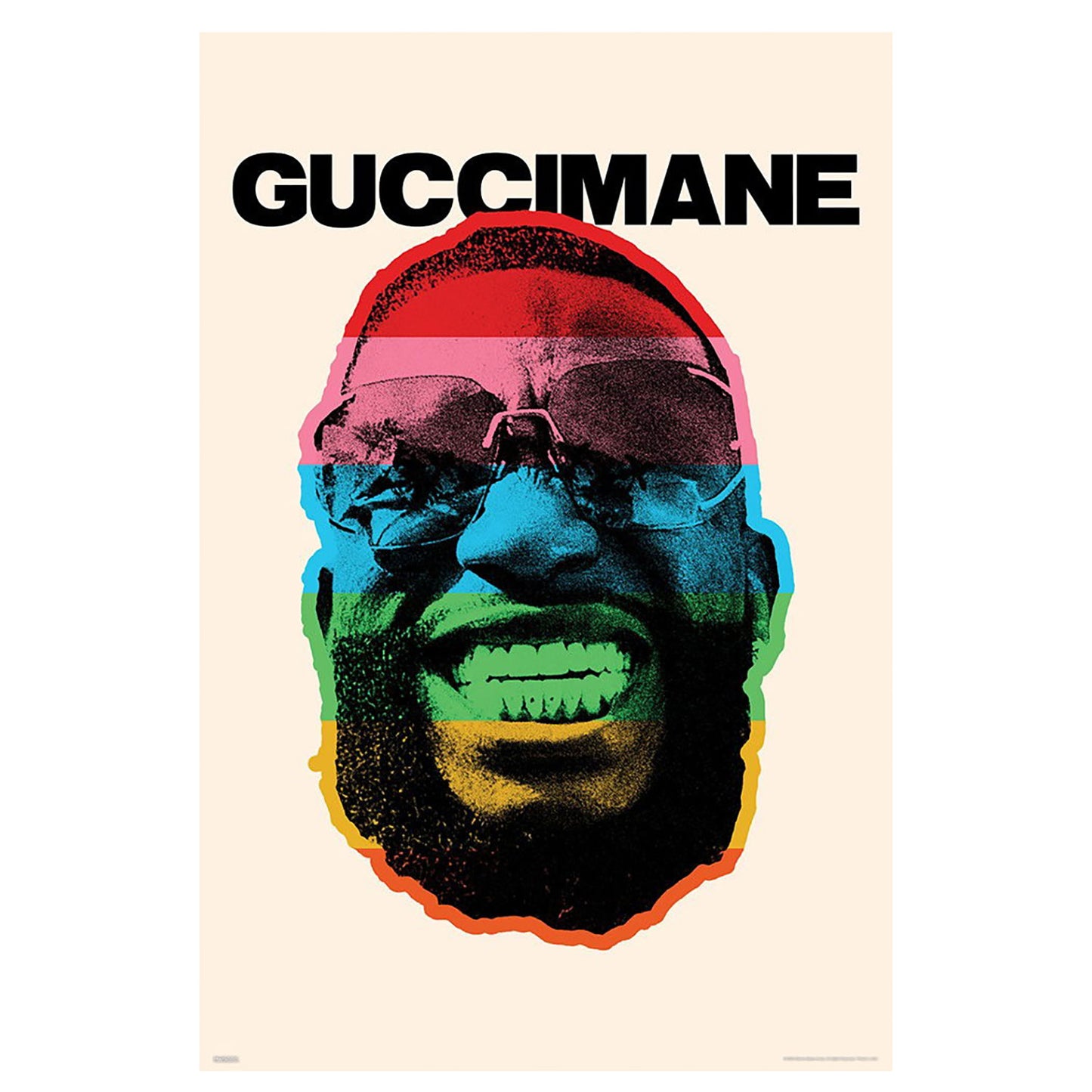 Gucci Mane Grin Domestic Poster Front