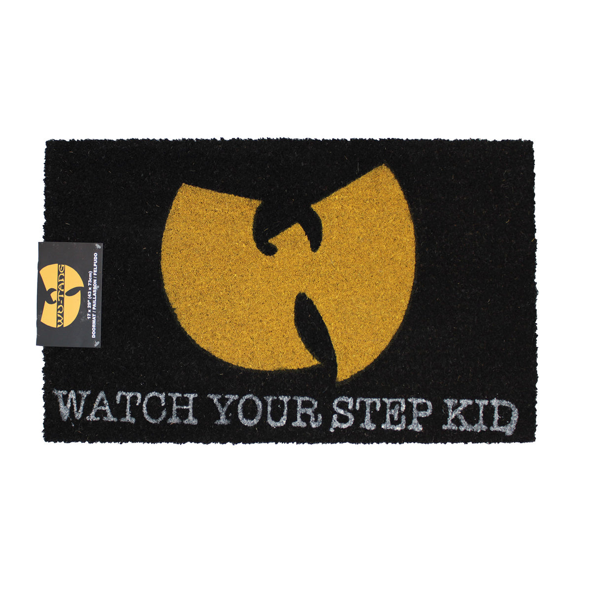 Wu Tang Clan Wu-Tang Clan Watch Your Step Kid Door Mat Front