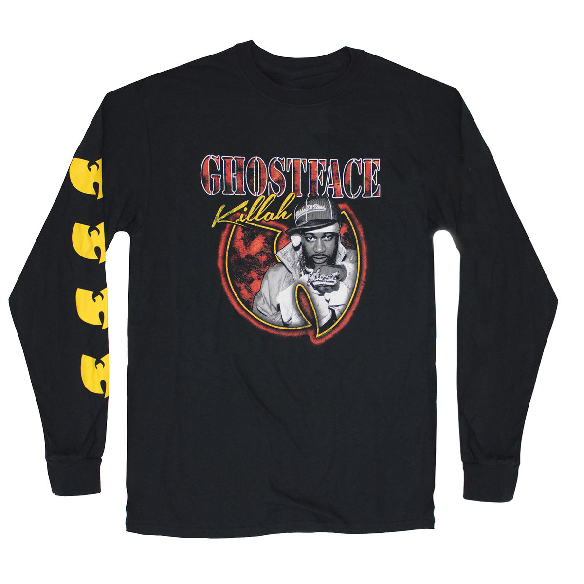 Ghostface Killah W Logo Long Sleeve Front