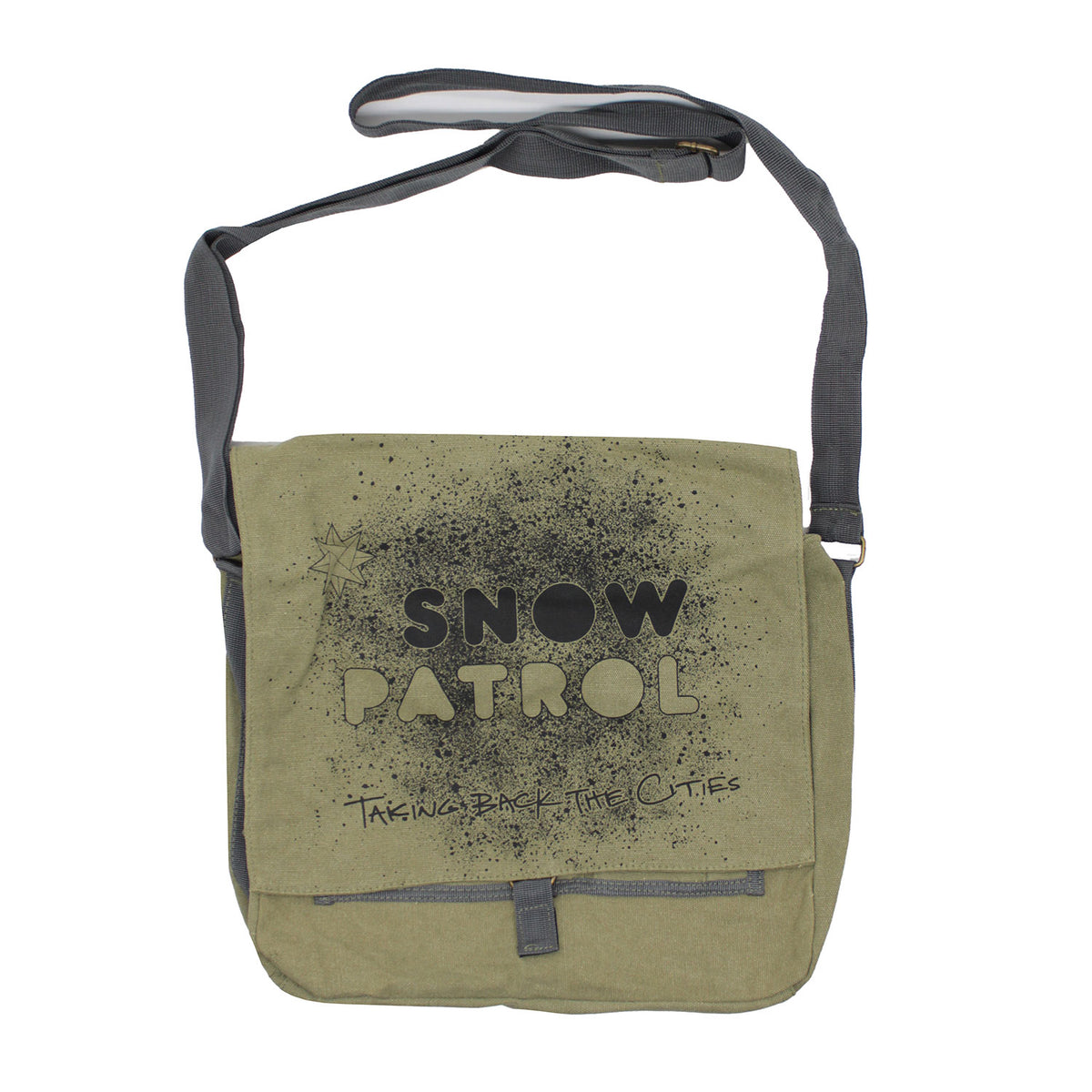 Snow Patrol Taking Back The Cities Messenger Bag Front