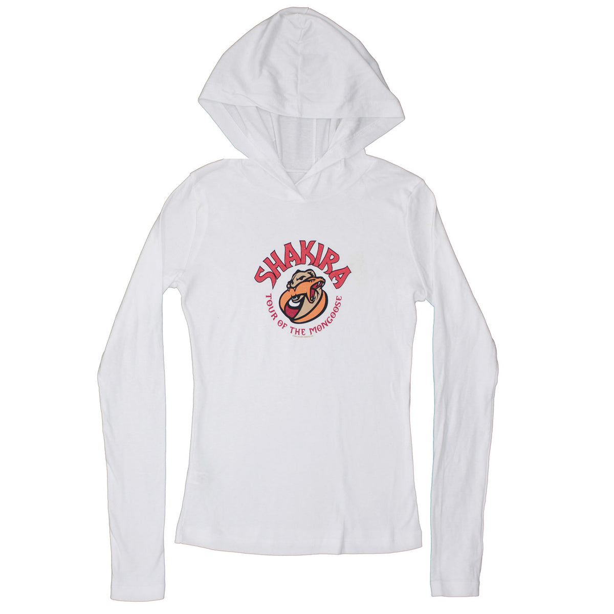 Shakira Tour Of The Mongoose Girls Jr Hooded Sweatshirt Front