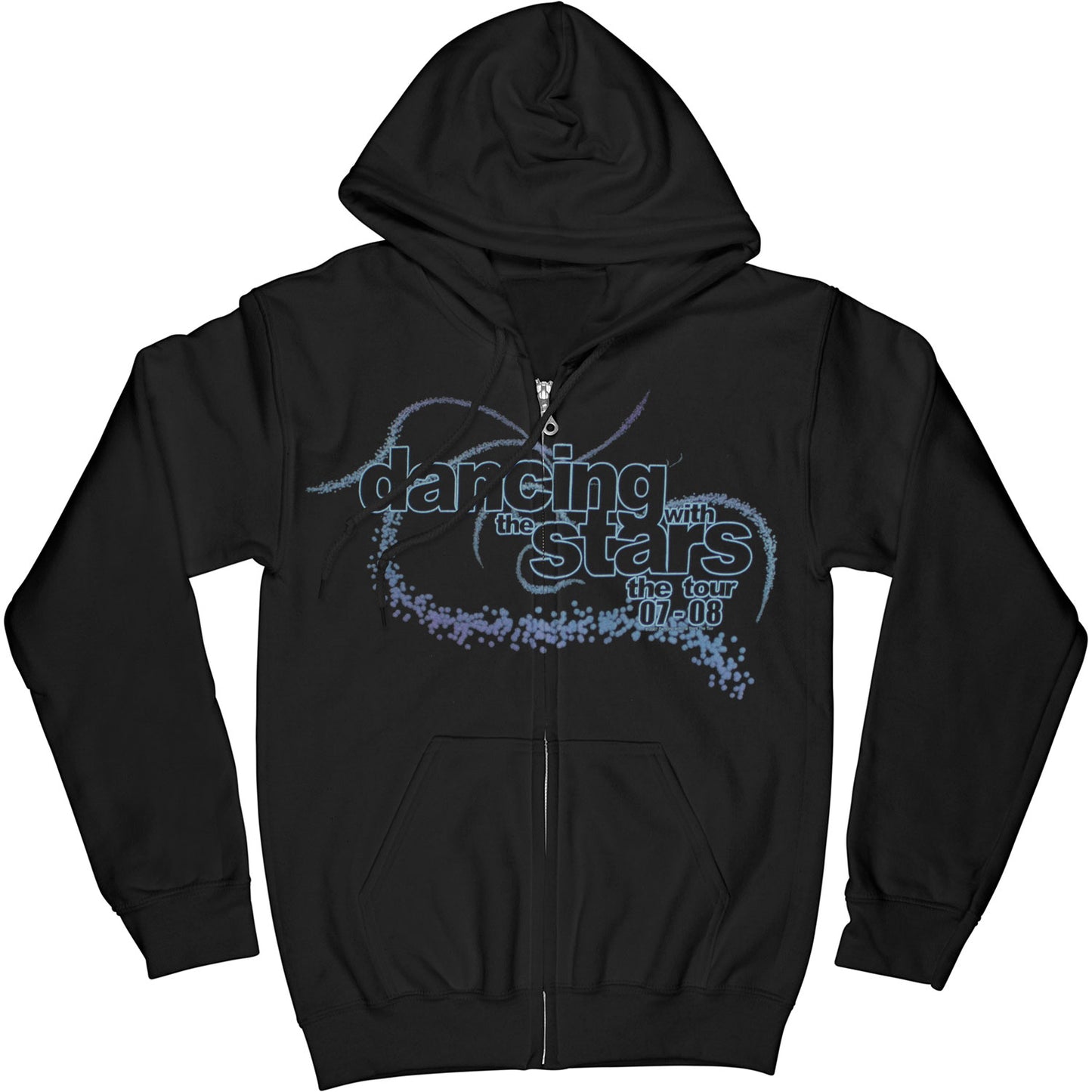 Dancing With The Stars the tour 07 - 08 Zippered Hooded Sweatshirt Front