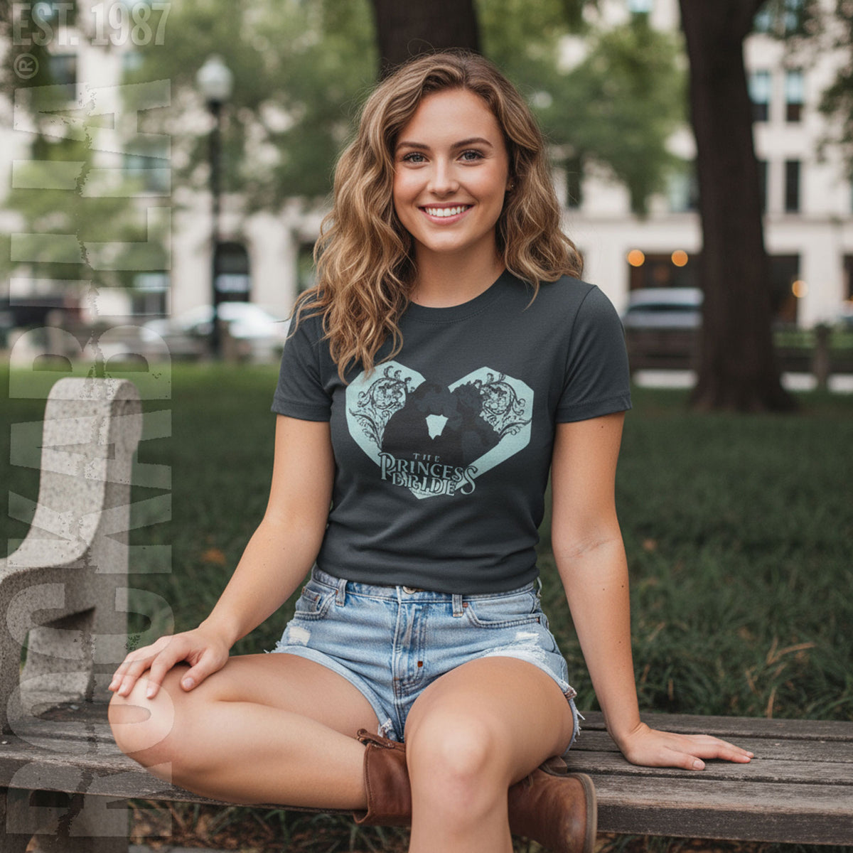 Princess Bride Heart Logo Junior Top Alt 2