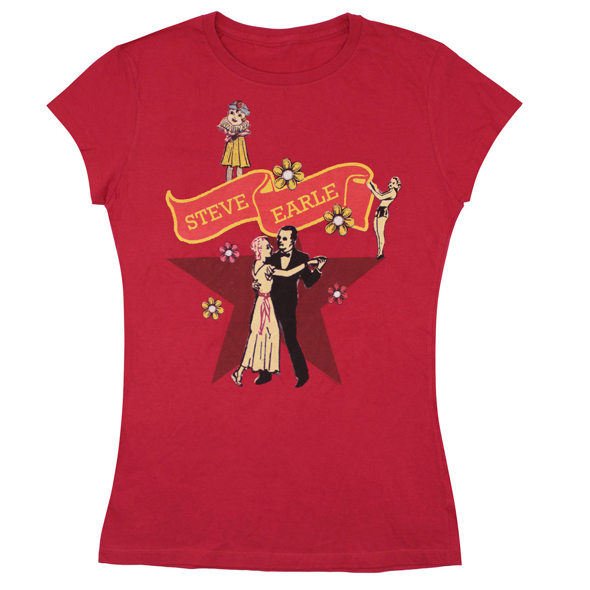 Steve Earle Dancing Junior Top Front