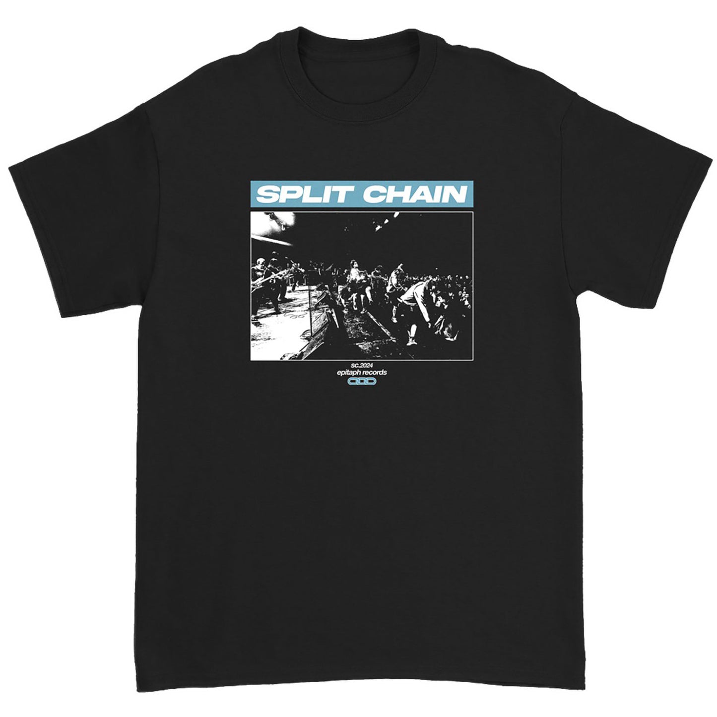 Split Chain Live Photo T-shirt Front