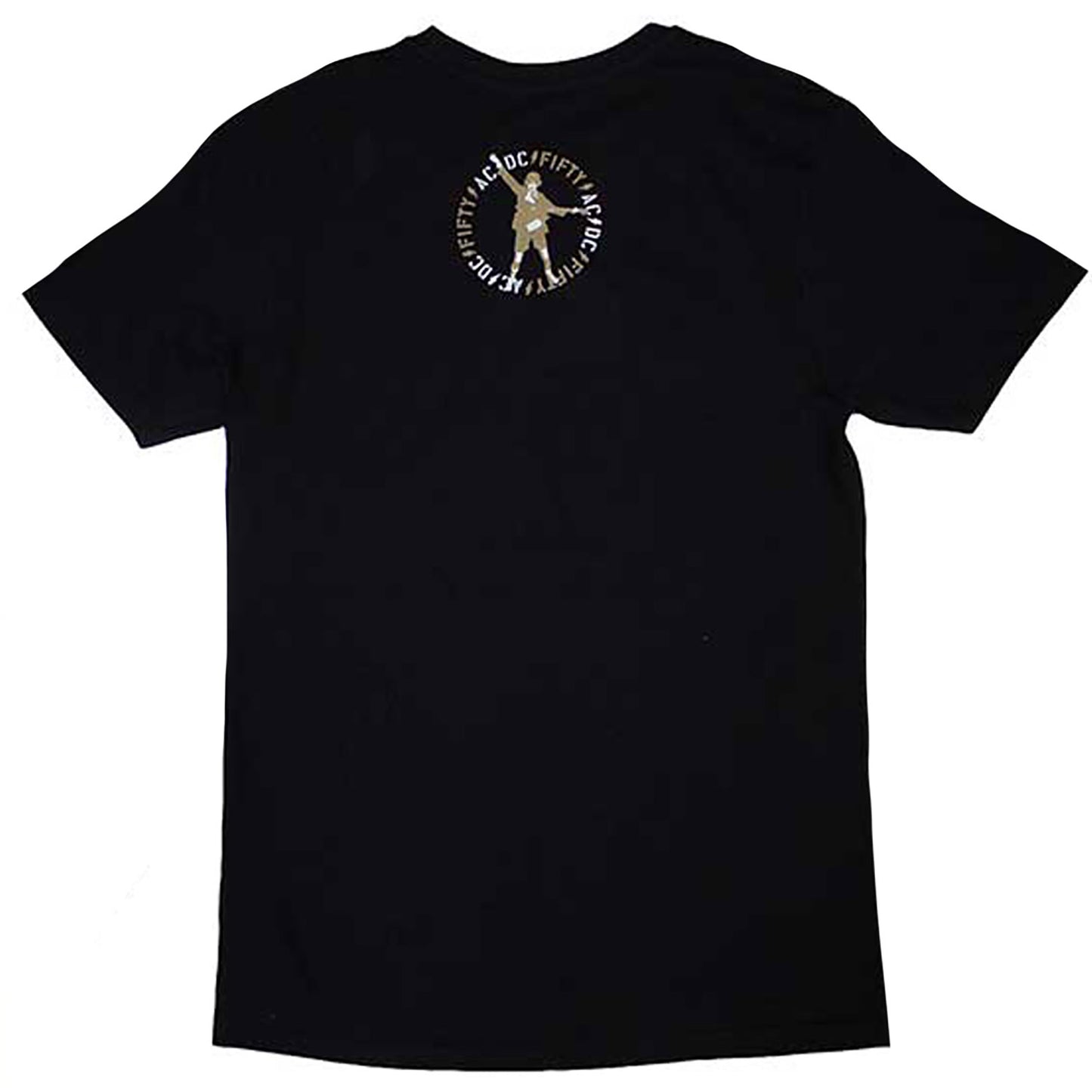 AC/DC On Stage Fifty T-shirt Back