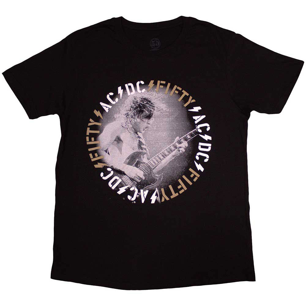 AC/DC Angus Live T-shirt Front