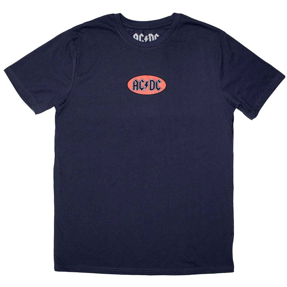AC/DC Mini Oval Logo T-shirt Front