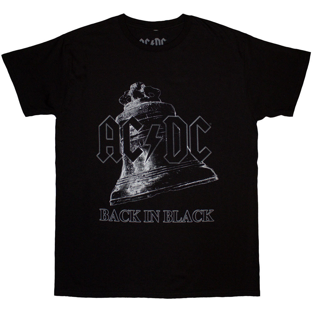 AC/DC Back In Black Bell T-shirt Front