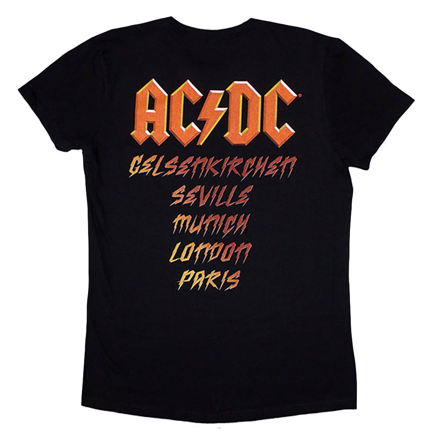 AC/DC High Voltage Dive Bar T-shirt Back