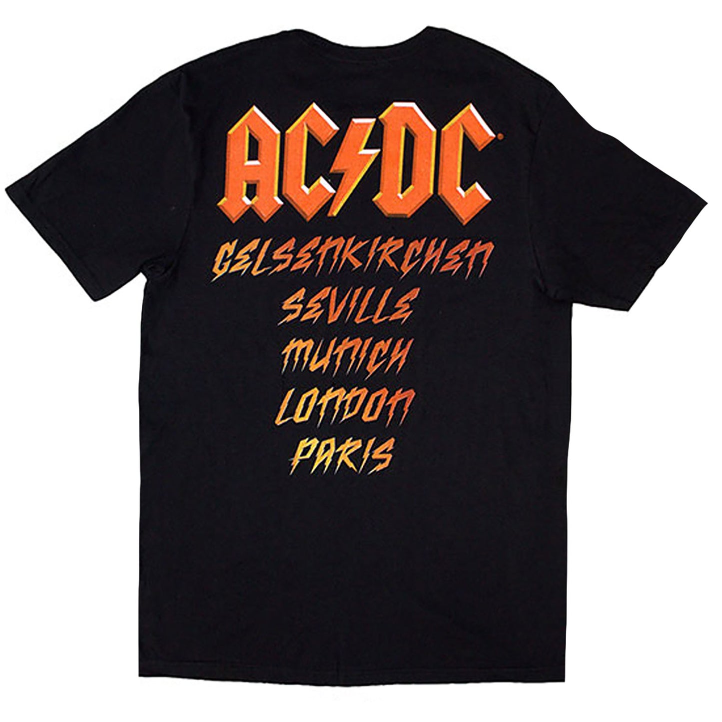AC/DC High Voltage Dive Bar T-shirt Back