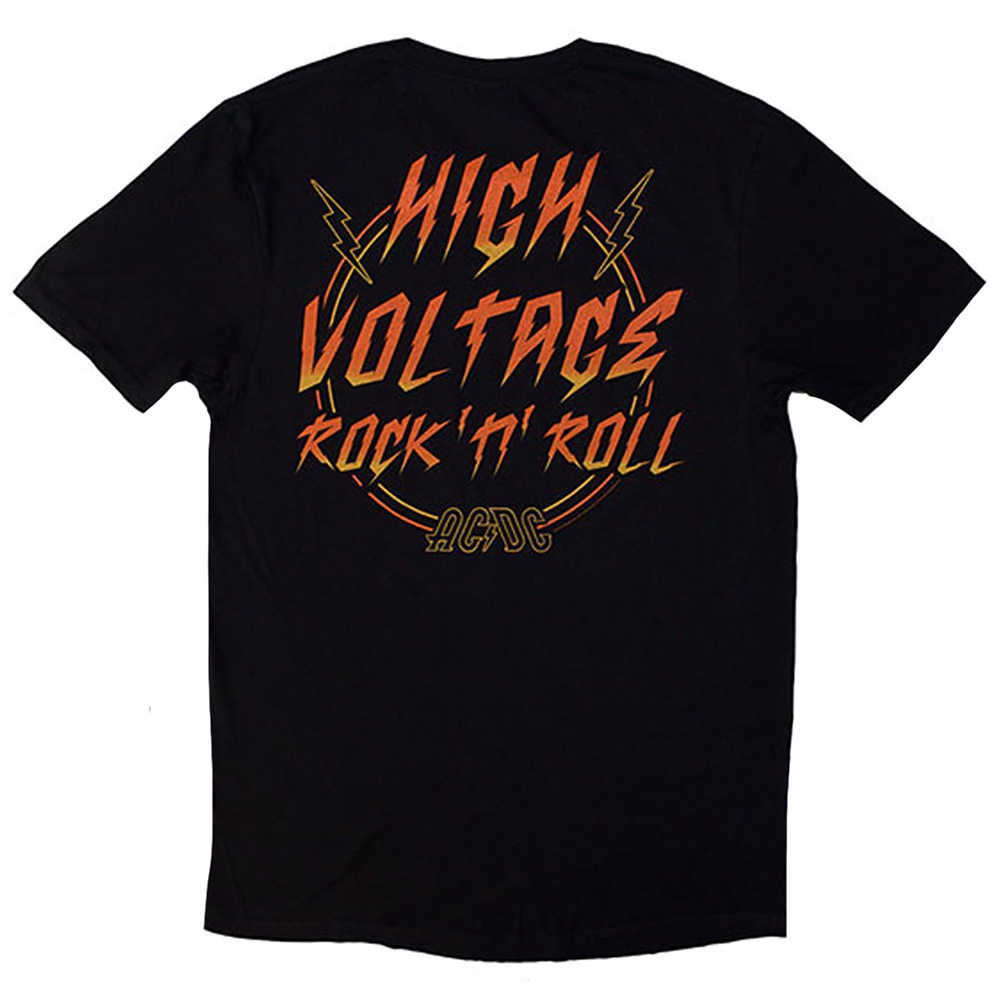 AC/DC High Voltage Rnr T-shirt Back
