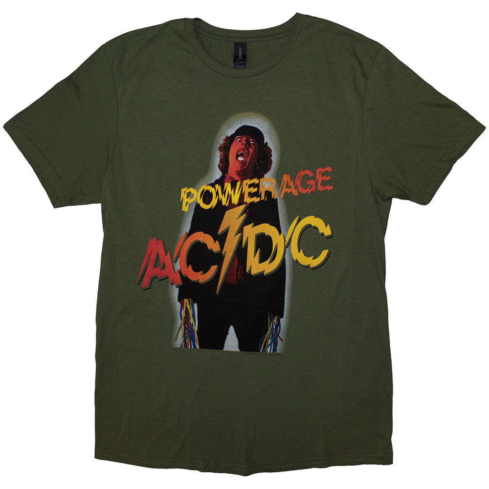 AC/DC Powerage T-shirt Front