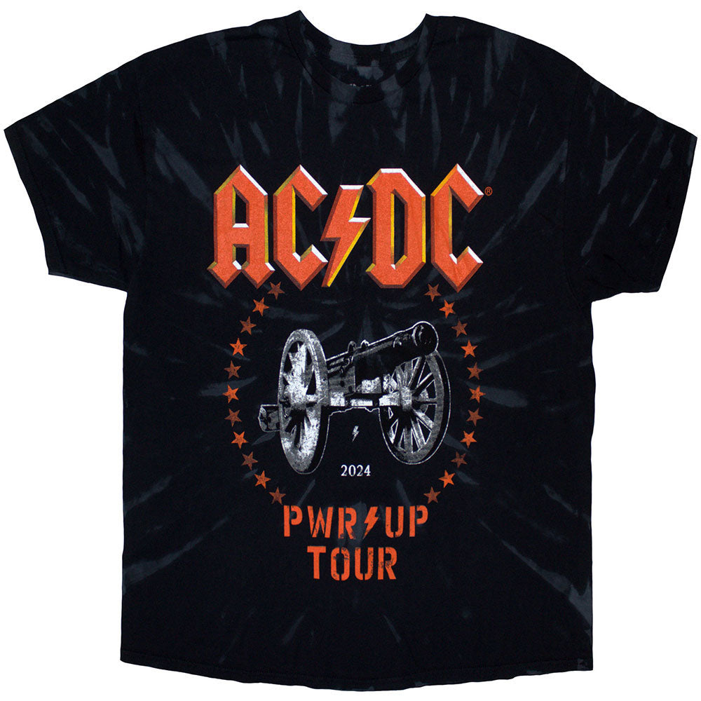 AC/DC Pwr-up Tour '24 Cannon T-shirt Front