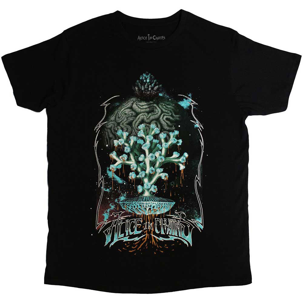 Alice In Chains Spore Planet T-shirt Front