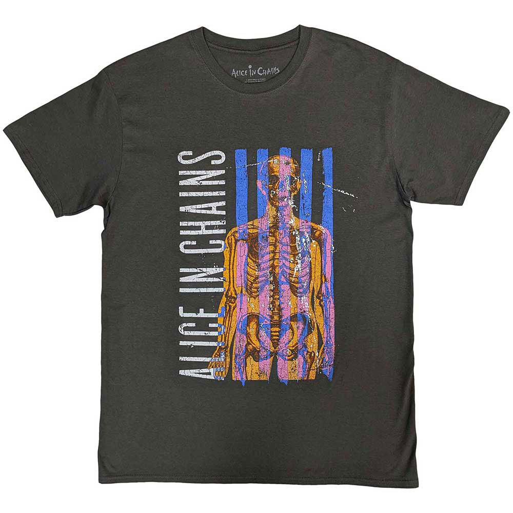 Alice In Chains Skeletal T-shirt Front
