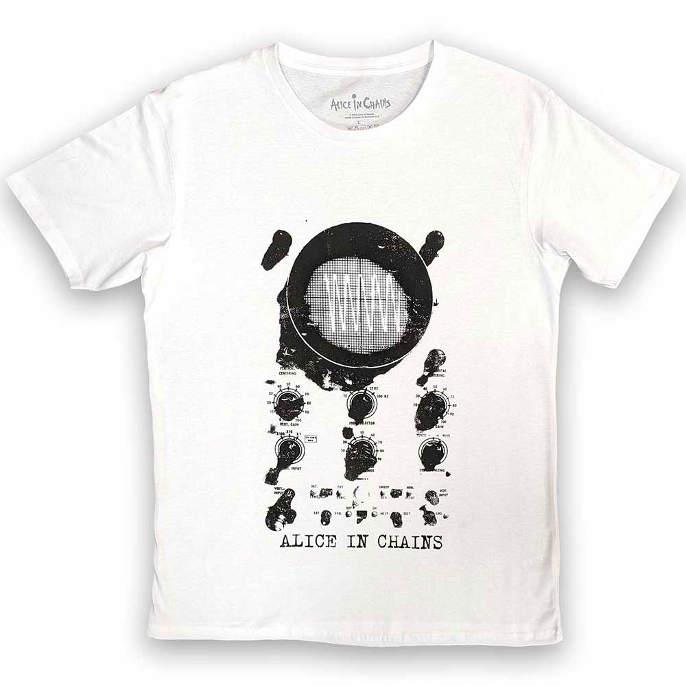 Alice In Chains Oscilloscope T-shirt Front