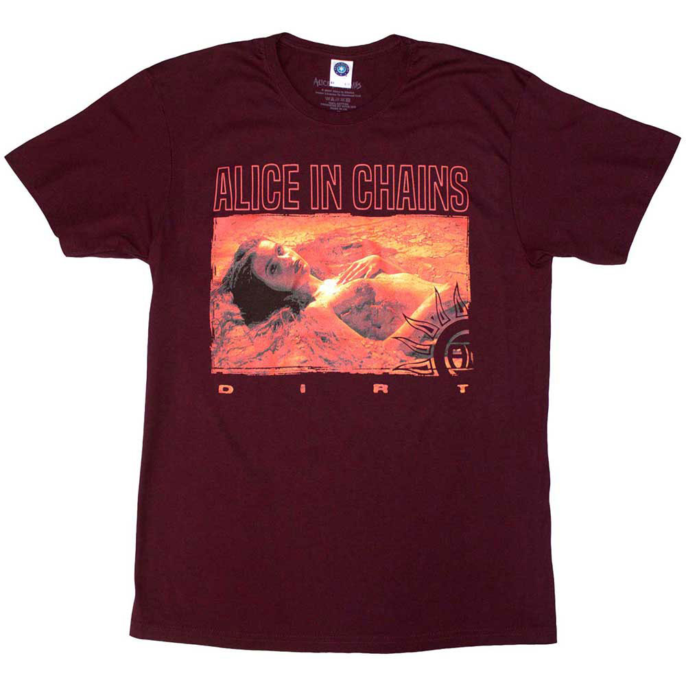 Alice In Chains Dirt Orange T-shirt Front