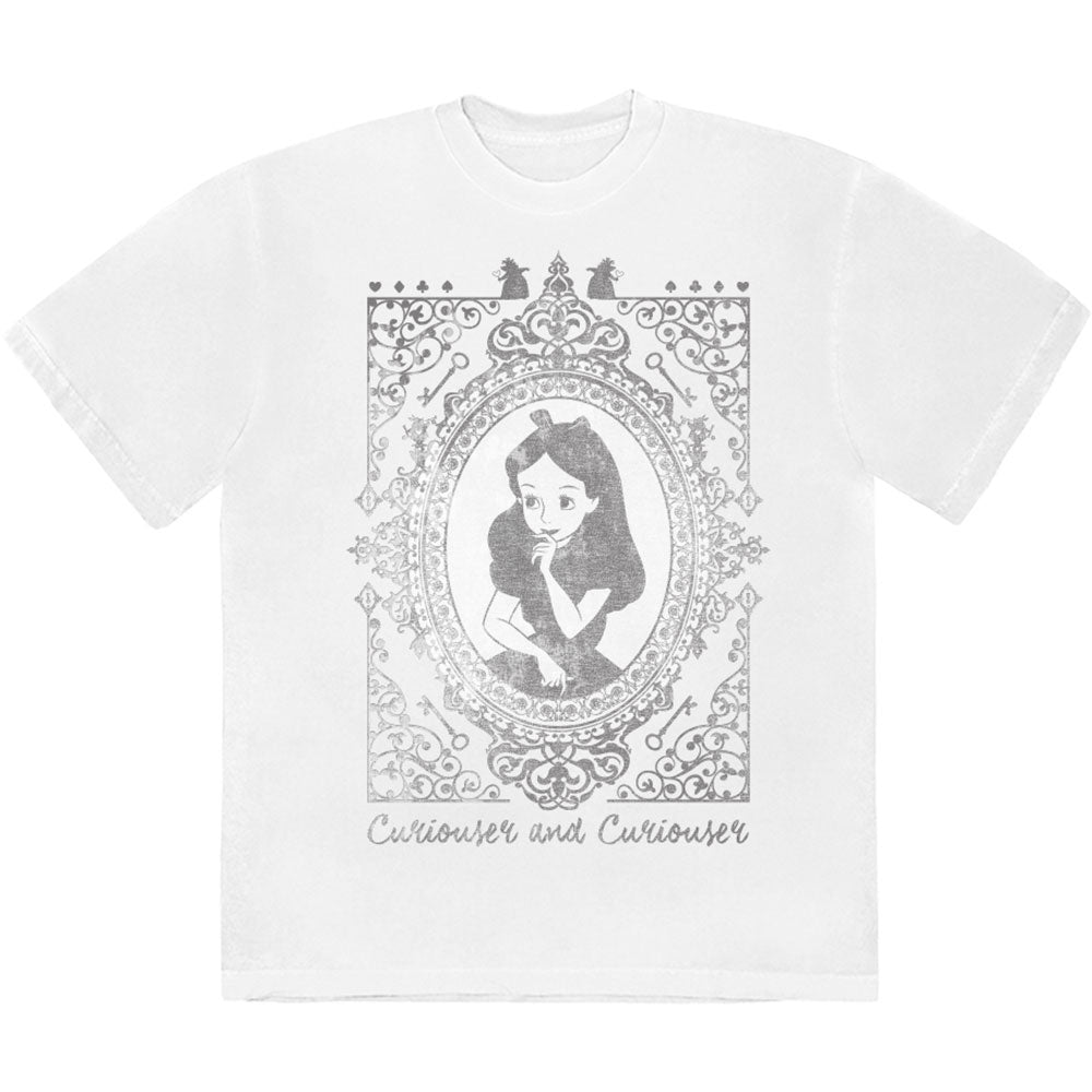 Disney Alice In Wonderland - Alice Curiouser & Curiouser T-shirt Front