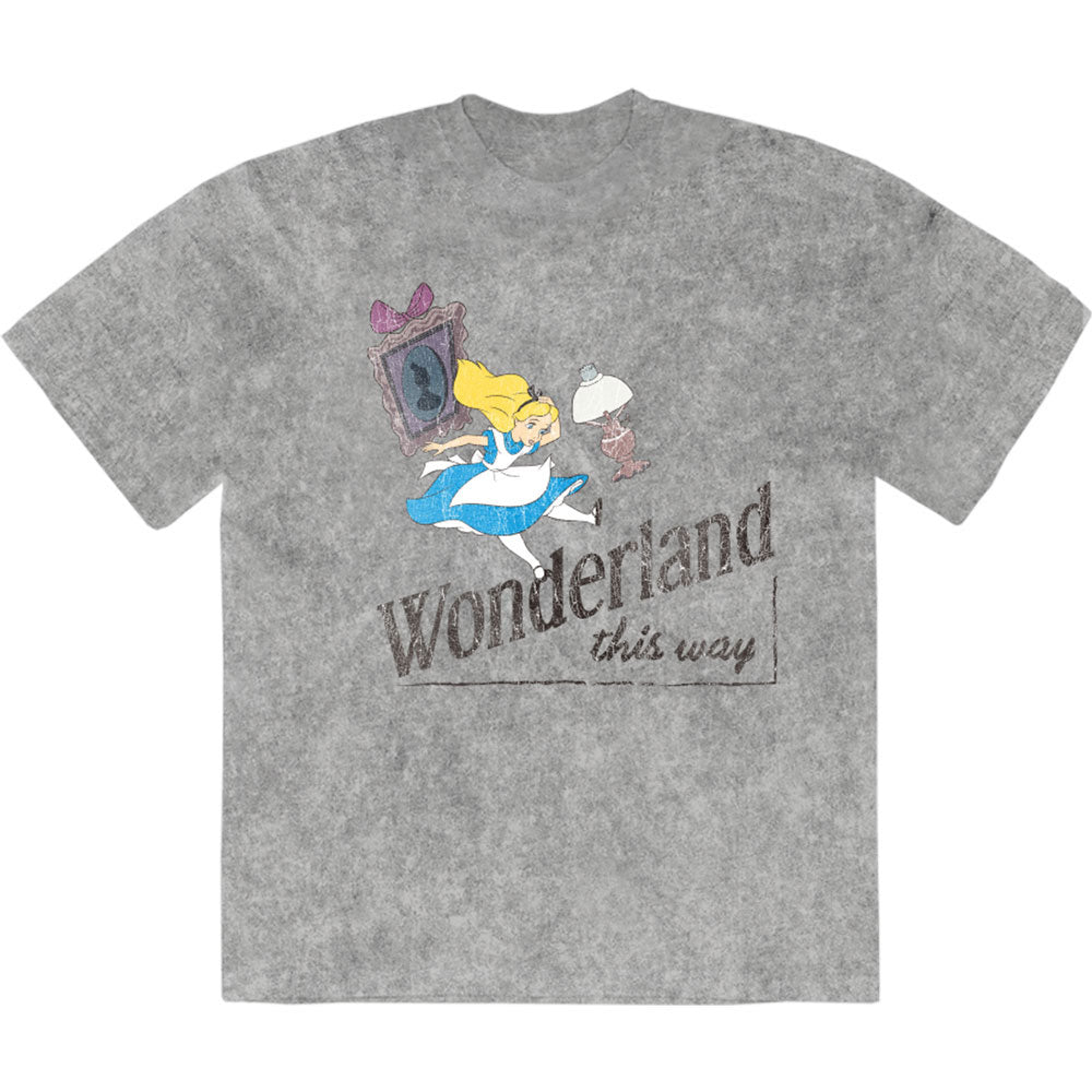 Disney Alice In Wonderland - Wonderland This Way T-shirt Front