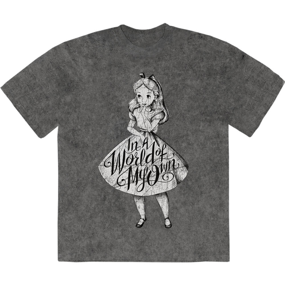 Disney Alice In Wonderland - In A World Of My Own Jumbo T-shirt Front