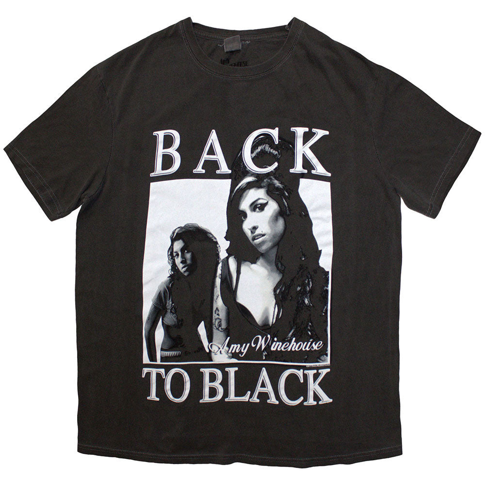 Amy Winehouse Back To Black T-shirt Front