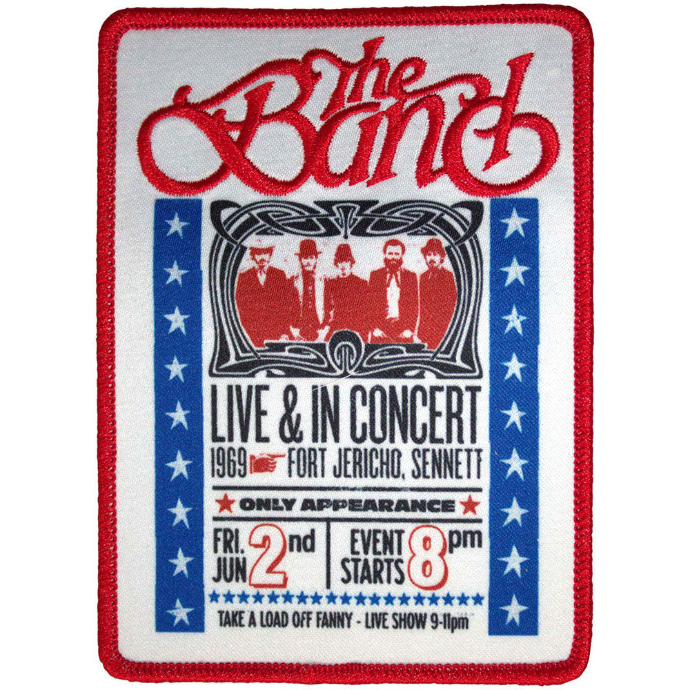Band Live & In Concert Woven Patch Front